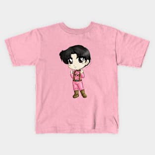 Chibi Pink Ocelot Kids T-Shirt